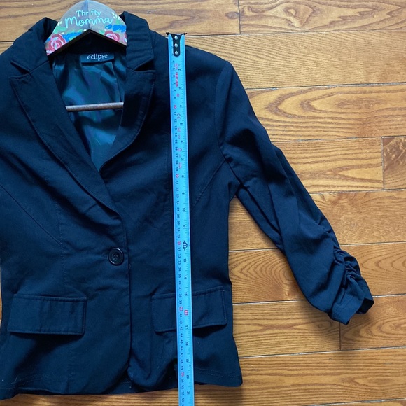 Eclipse black stretchy blazer size small ladies. - Picture 11 of 11